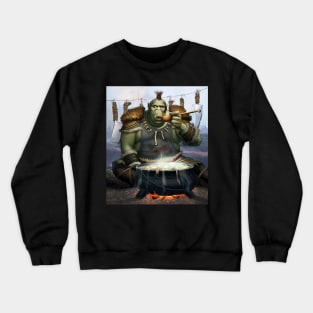 Needs Salt by Jeff Lee Johnson Crewneck Sweatshirt